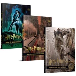 Harry Potter Film Dehlizi Serisi 3  Takım ( Karton Kapak)