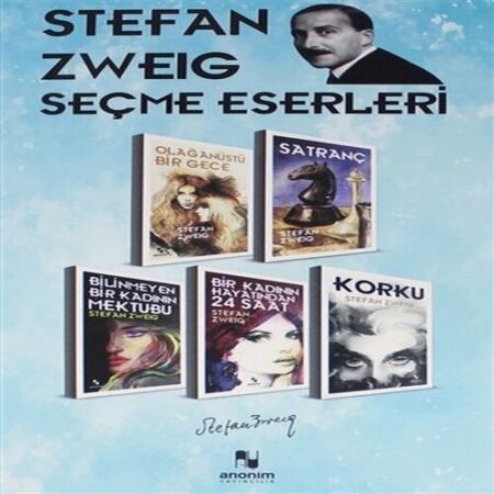 Stefan Zweig Seçme Eserleri - (5  Kutu)