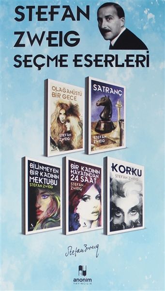 Stefan Zweig Seçme Eserleri - (5  Kutu)