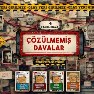 Çözülmemiş Davalar Kutulu Set