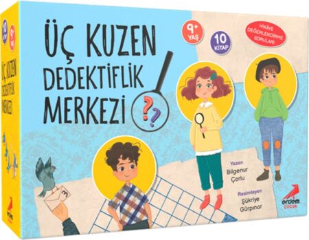 Üç Kuzen Dedektiflik Merkezi 10  Set