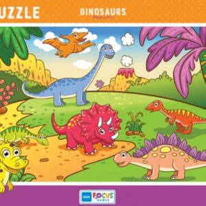 Blue Focus Dinosaurs (Dinozorlar) - Puzzle 30 Parça