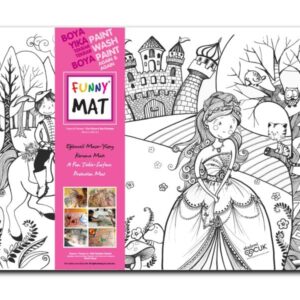 Funny Mat - Prens ile Prenses - 33,5x48cm