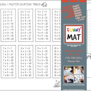 Funny Mat - Çarpım Tablosu 33,5x48cm