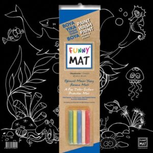 Funny Mat Black Okyanus (Tebeşirli)
