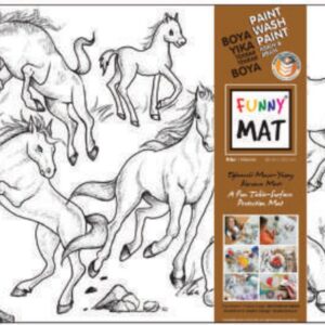 Funny Mat -  Atlar 33,5x48cm