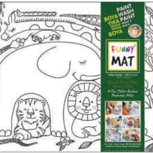 Funny Mat - Vahşi Dostlar 33,5x48cm