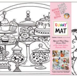 Funny Mat - Pastane 33,5x48cm