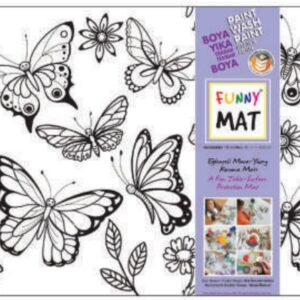 Funny Mat - Kelebekler 33,5x48cm