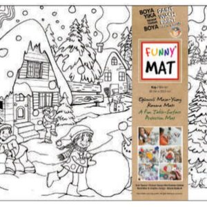 Funny Mat - Kış 33,5 X 48 Cm
