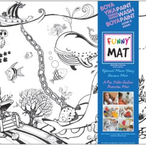Funny Mat - Derin Deniz - Küçük 33,5x48cm