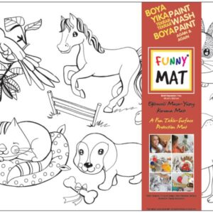 Funny Mat - Evcil Hayvanlar - 33,5x48cm