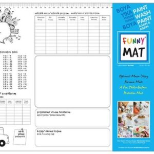 Funny Mat - Çalışma Masam (My Desk - Küçük Boy) - 33,5x48cm