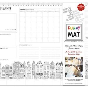 Funny Mat - Çalışma Masam (Business Planer - Küçük Boy) - 33,5x48cm