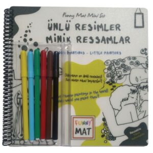 Ünlü ler Minik Ressamlar - Funny Mat Mini Set (Aktivite Seti)