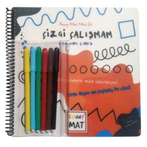 Çizgi Çalışmam - Funny Mat Mini Set (Aktivite Seti)