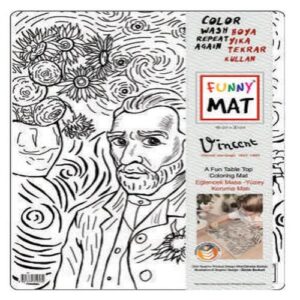 Funny Mat - Vıncent Van Gogh 30 X 40 Cm