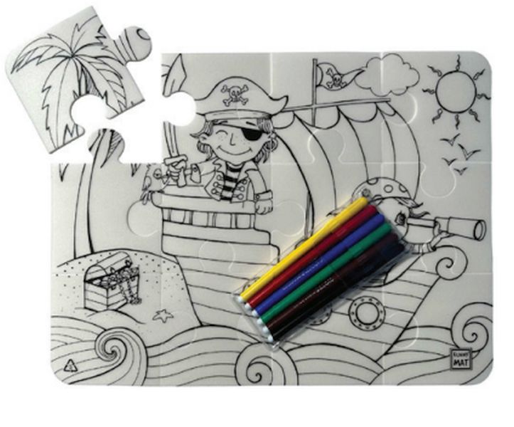 Funny Mat - Korsan Adası 30 X 40 Cm