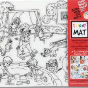 Funny Mat - Prenses Ve Oyun Bahçesi 25 X 35 Cm