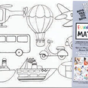 Funny Mat - İş Makineleri Ve Taşıtlar 33,5 x 48 cm