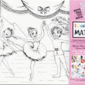 Funny Mat - Prens İle Prenses Ve Dansçılar 33,5 x 48 cm