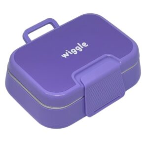 Wiggle Çelik Beslenme Kutusu Lila 3488