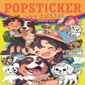 Dog Friends Boyama Kitabı Pop