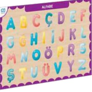 Ahşap Alfabe Eğitici Set
