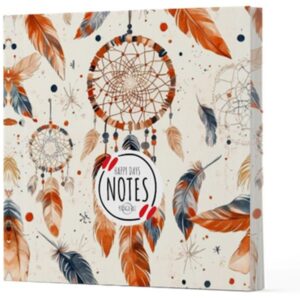 Tüy 5 - Çizgisiz Yan Boyamalı Defter