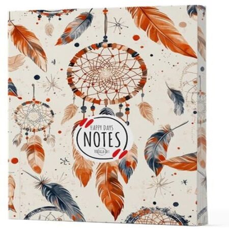 Tüy 5 - Yan Boyamalı Çizgili Defter