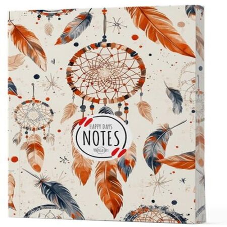 Tüy 5 - Yan Boyamalı Çizgili Defter