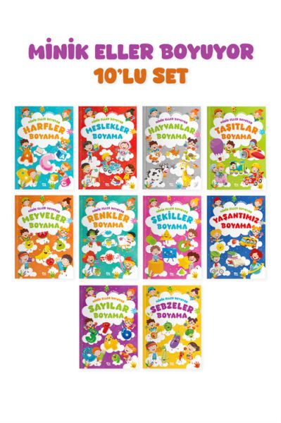 Minik Eller Boyuyor – 10 lık Set (Örnek li)