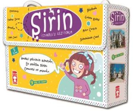 Şirin İstanbul'u Geziyorum - 01 Set (5  Takım)