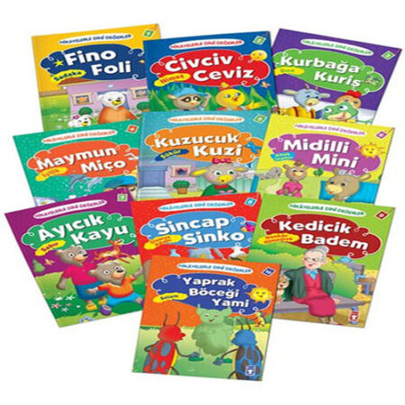 Hikayelerle Dini Değerler Set (10  Takım)