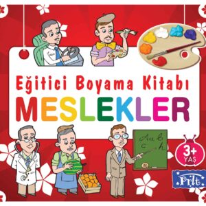 Eğitici Boyama Kitabı - Meslekler