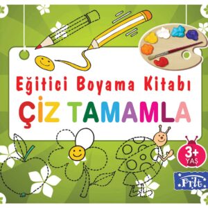 Eğitici Boyama - Kitabı Çiz Tamamla