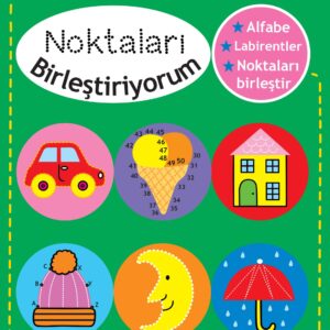 Noktaları Birleştiriyorum - Yeşil  +6 Yaş