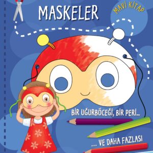 Eğlenceli Maskeler (Mavi )