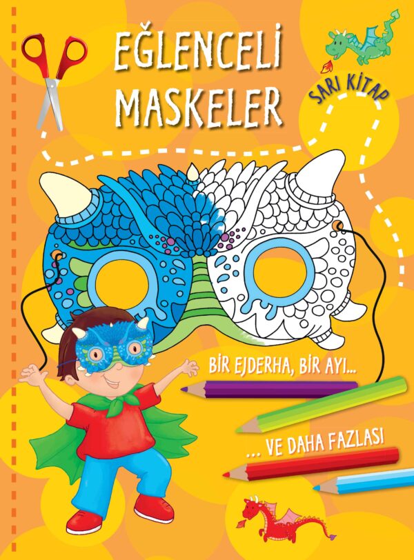 Eğlenceli Maskeler (Sarı )