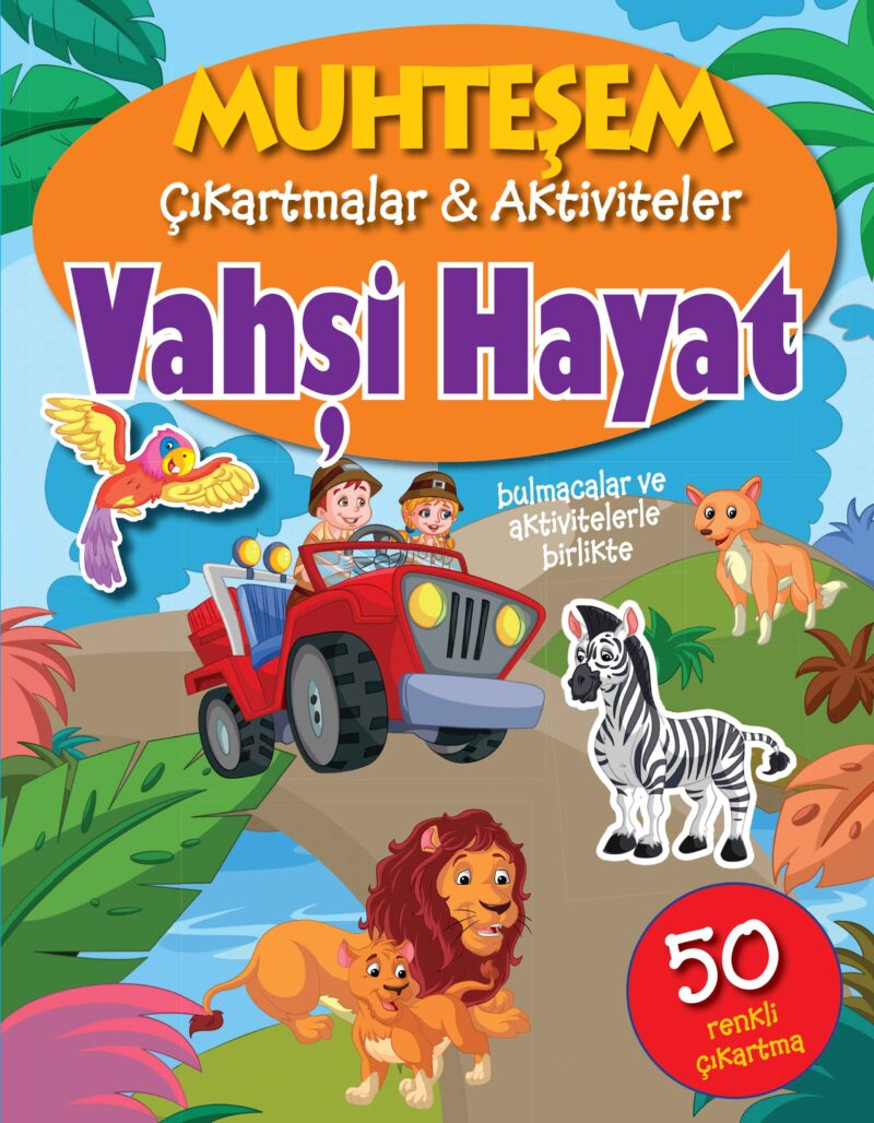 Muhteşem Çıkartmalar ve Aktiviteler - Vahşi Hayat