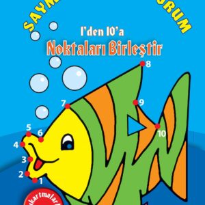 Saymayı Öğreniyorum 1'den 10'a Noktaları Birleştir