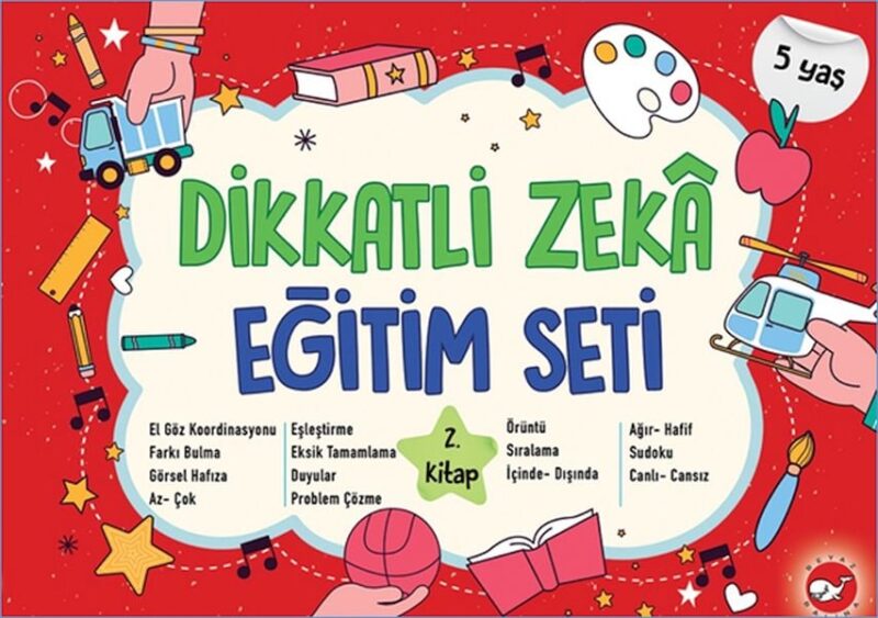 Dikkatli Zeka Eğitim Seti - 2.  (5 Yaş)