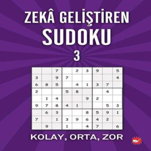 Zeka Geliştiren Sudoku 3 - Kolay - Orta - Zor
