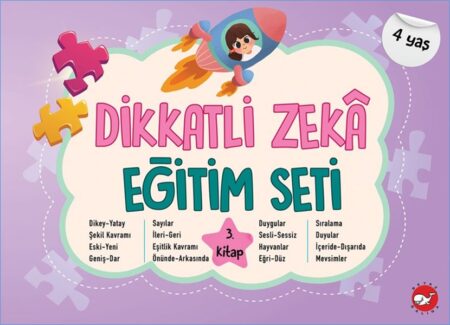 Dikkatli Zekâ Eğitim Seti 3.  (4 Yaş)