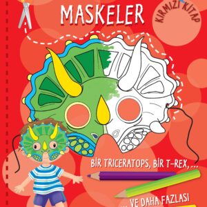 Eğlenceli Maskeler (Kırmızı )