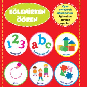 Eğlenirken Öğren Kırmızı  4+