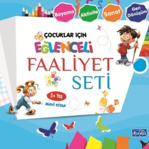 Eğlenceli Faaliyet Seti - Mavi  - 3+ Yaş