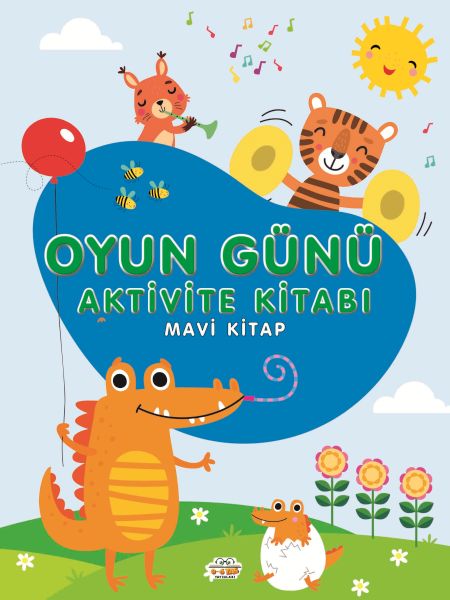 Oyun Günü Aktivite Kitabı Mavi