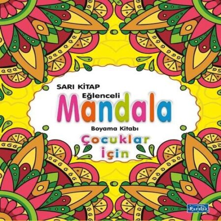 Çocuklar İçin Mandala Sarı