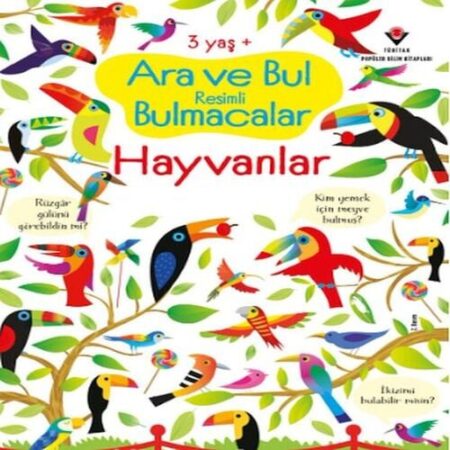 Ara Ve Bul li Bulmacalar - Hayvanlar